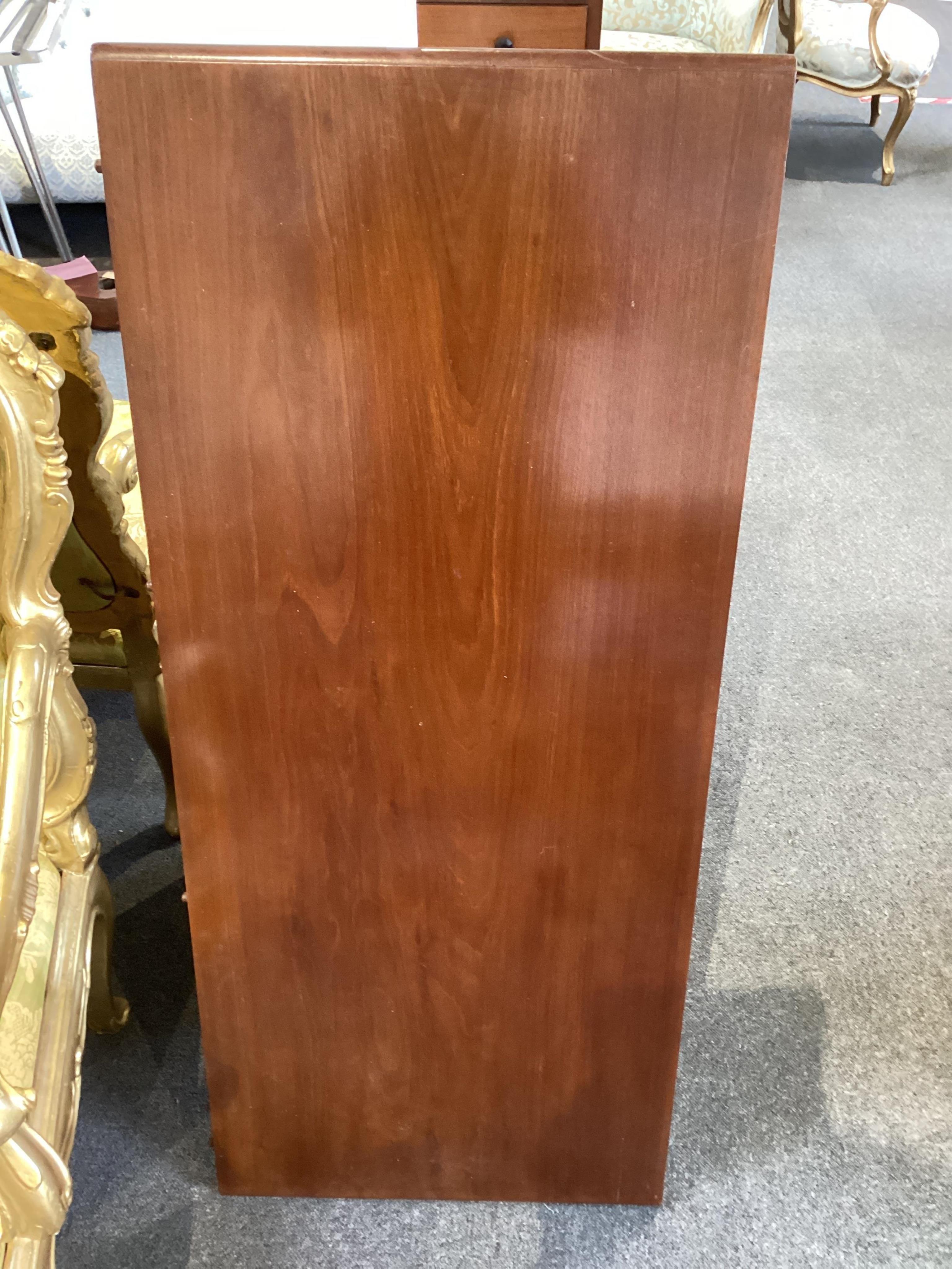 An unusually large William IV mahogany extending dining table